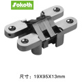 industrial wholesale heavy duty zinc alloy 3D concealed door hinges